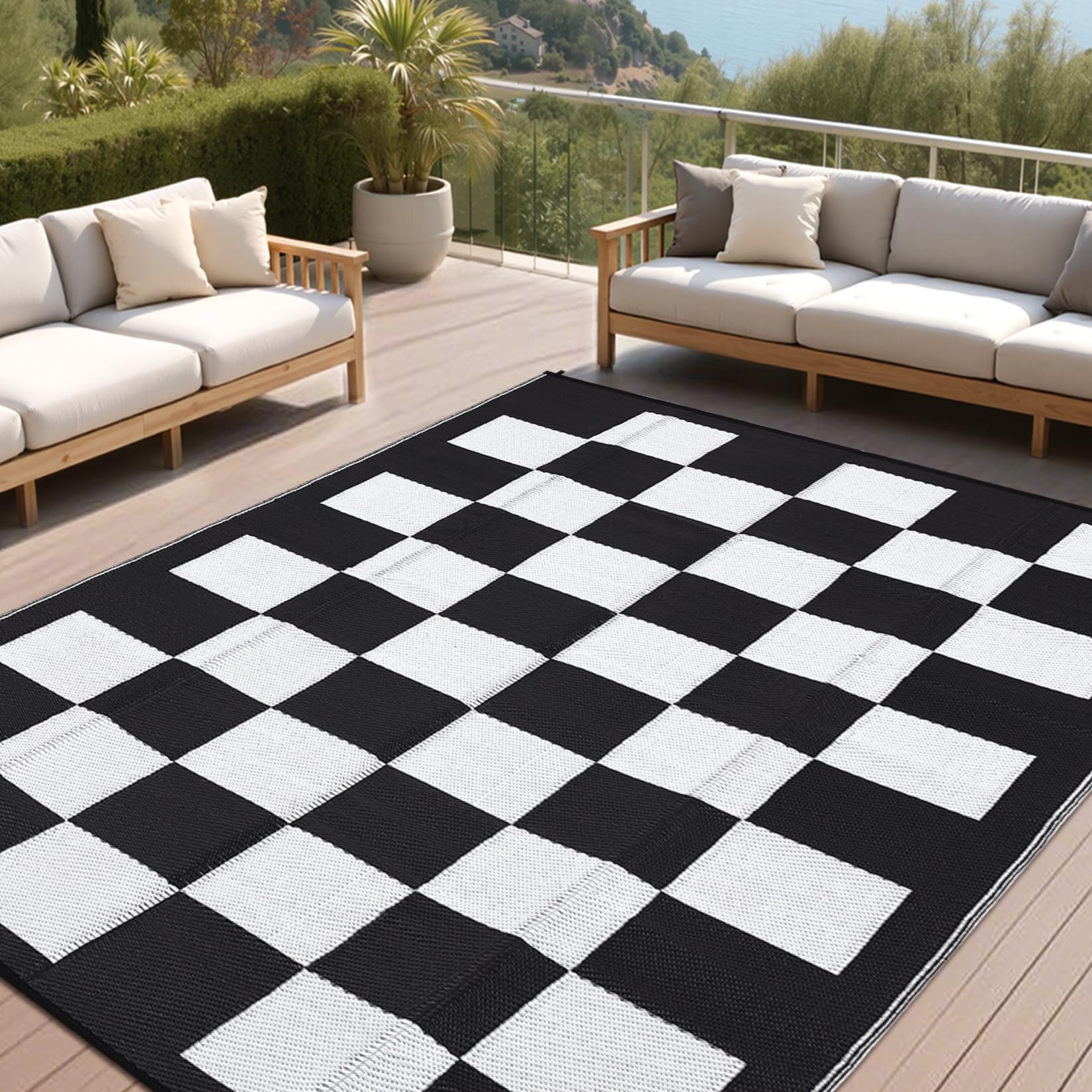 TIGHTBOOTH BOARD RUG MAT ボードラグ Amazon.com: 9x18 Waterproof Outdoor Rug Large Foldable UV